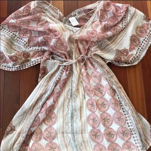 NWT peasant style flows tunic/dress